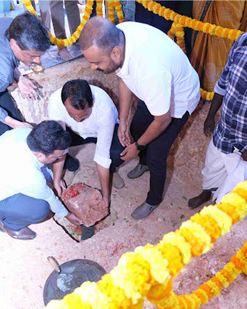 STONE LAYING - LAUREL HAVEN